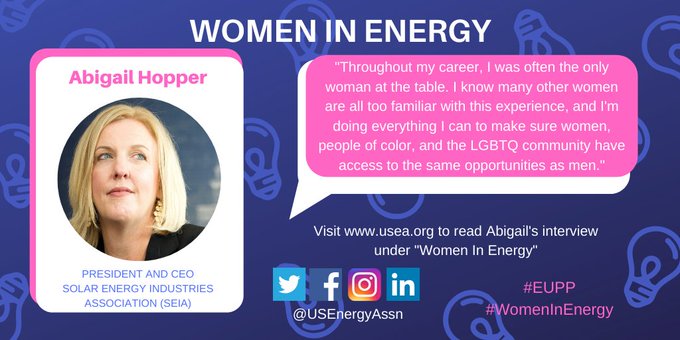 abby hopper women in energy USEA