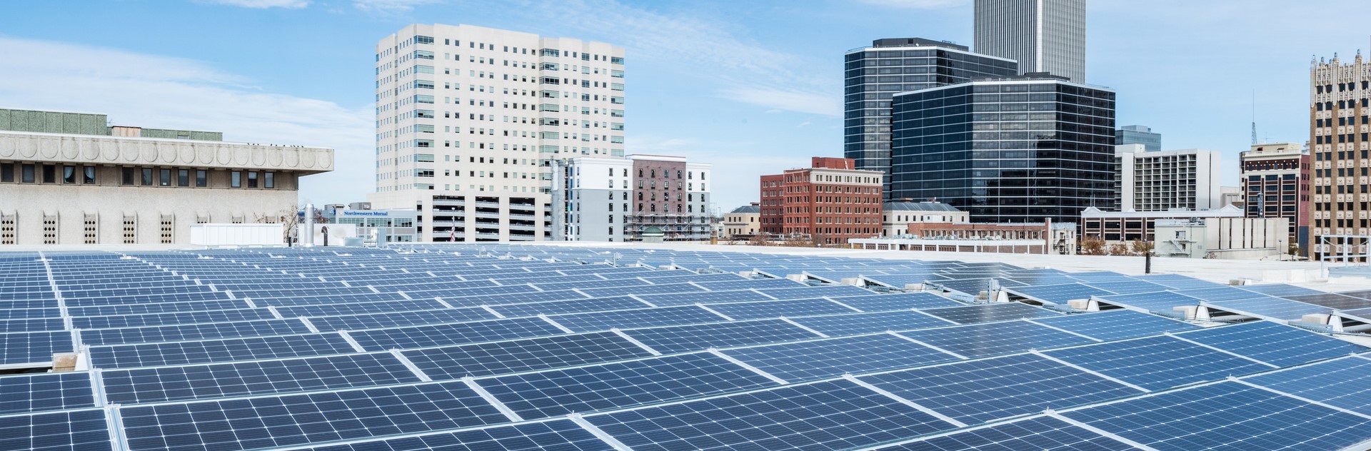 rooftop solar in city